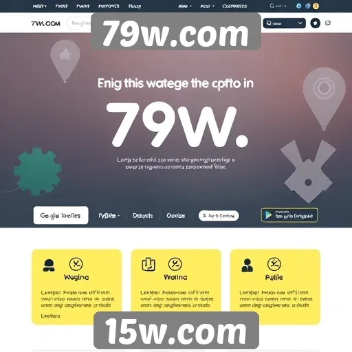 Acessibilidade e interface do 79w.com para novos usuários